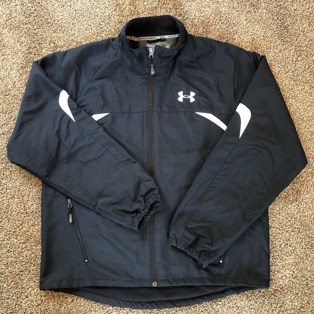 Under Armour Performance Jacket Mens Large EUC